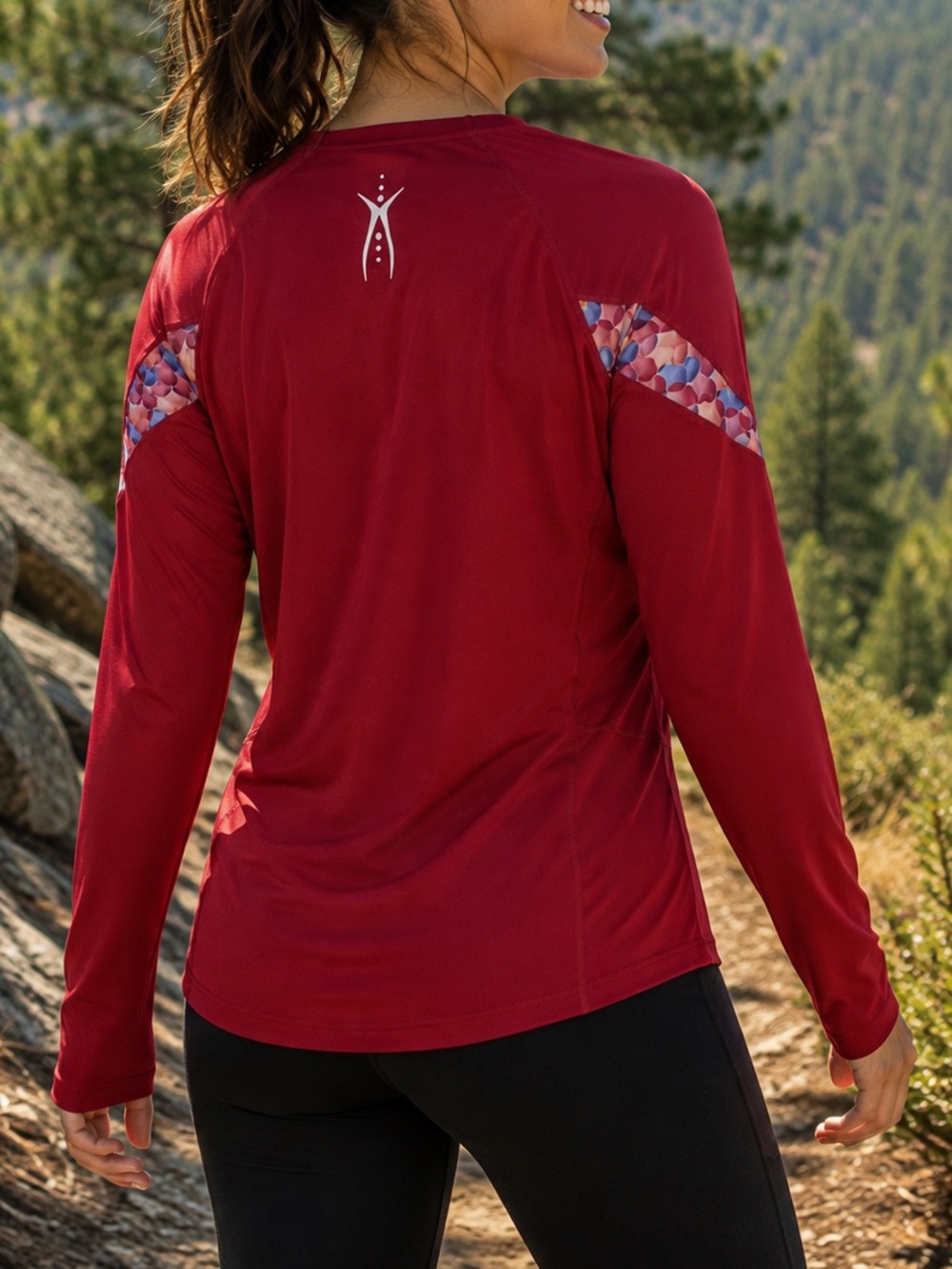 REI Women’s Long Sleeve Wicking Hiking Trail Shirt Top XL
